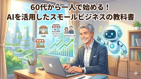 「60代からの「ひとりAIビジネス」のすすめ！暇は地獄行きの列車待ちと思え！」
