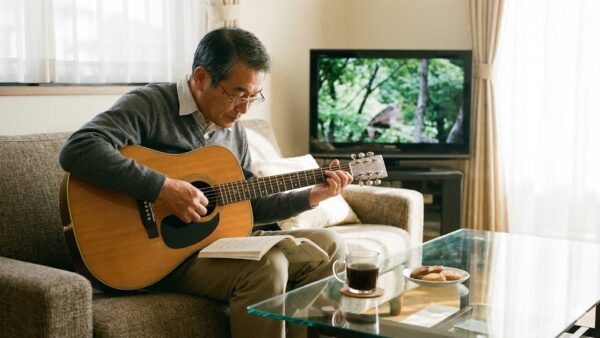 60代の「あいみょん」計画！不純な動機で始めたギターがシニアの脳トレに最強だった話